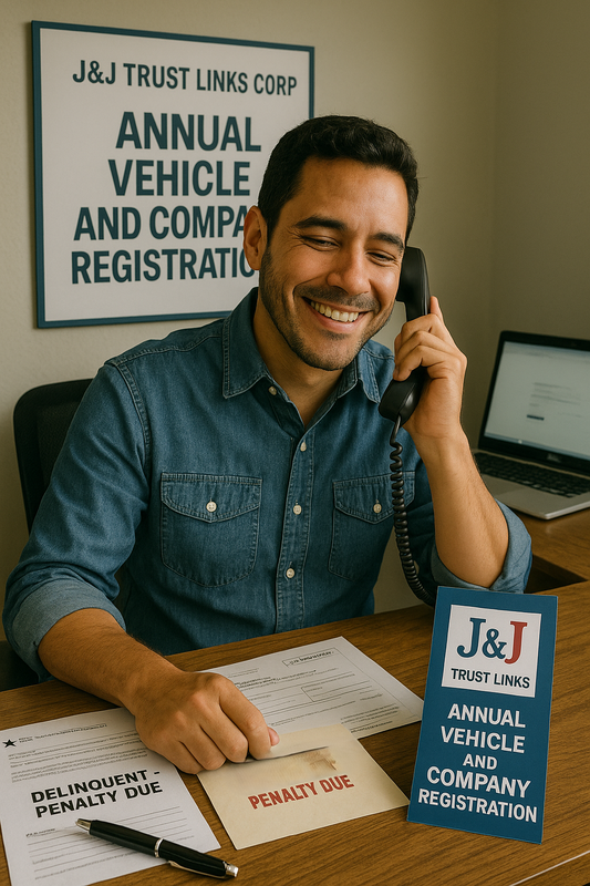 Annual Vehicle and Company Registration (TXDMV)